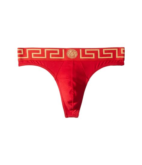 versace greca red underwear|versace underwear model.